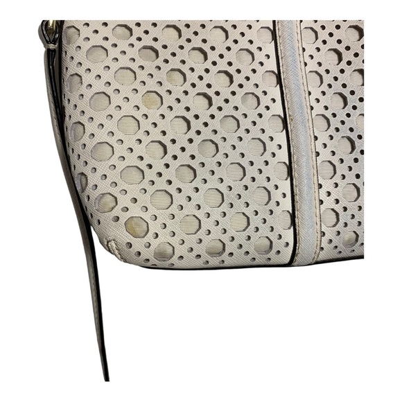 Kate Spade Newbury Lane Caning White Bag - Picture 14 of 16